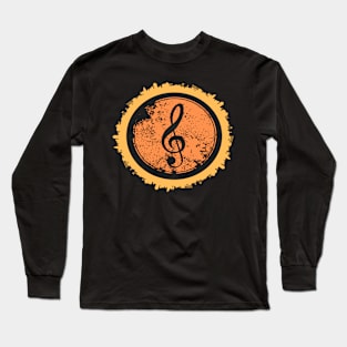 Musical logo Long Sleeve T-Shirt